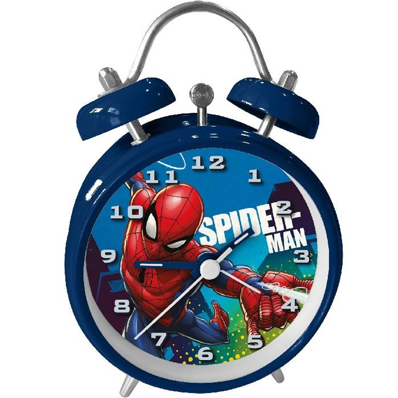 Kovový budík Spiderman 3