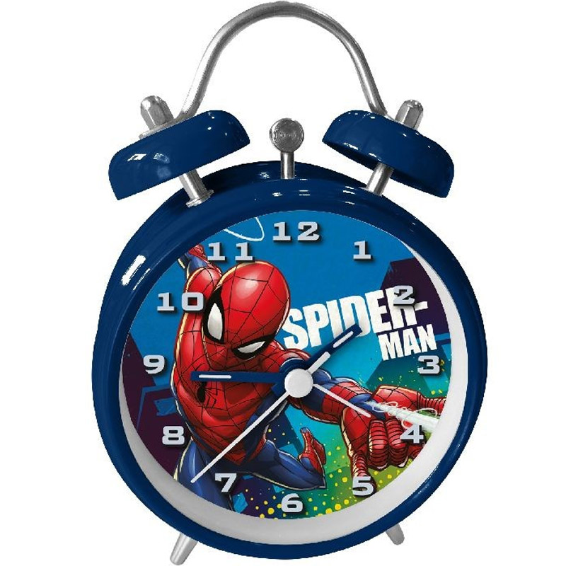 Kovový budík Spiderman 3
