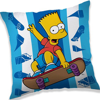 Polštářek - Bart Simpson skejťák