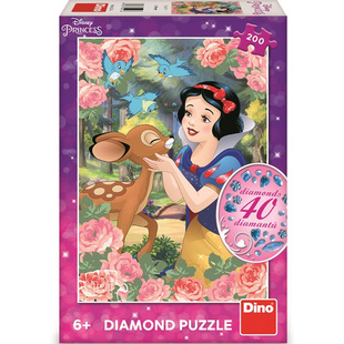 Diamond puzzle 200 dílků - Sněhurka a srnka