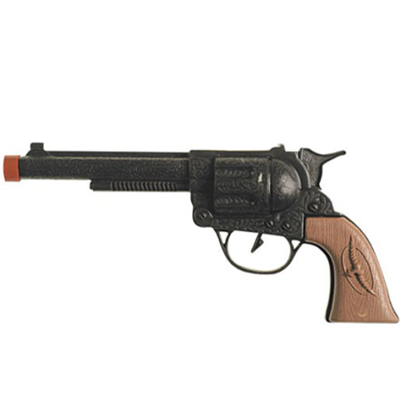 Pistole - kolt - 22 cm - černý