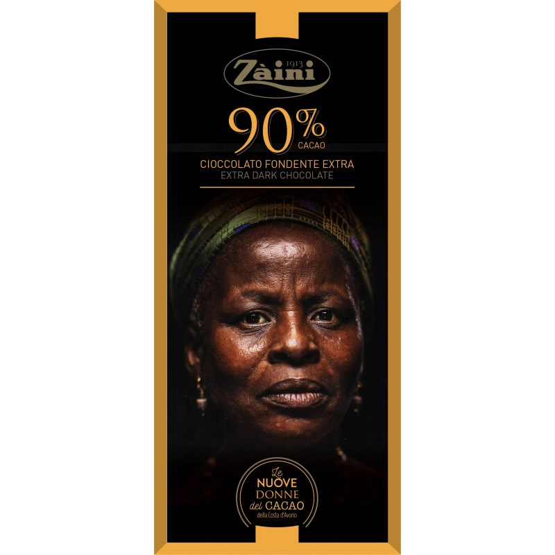 Čokoláda Zaini Women 90% Dark 75 g