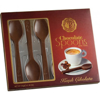 Čokoládové kávové lžičky Chocolate Spoons Coffee
