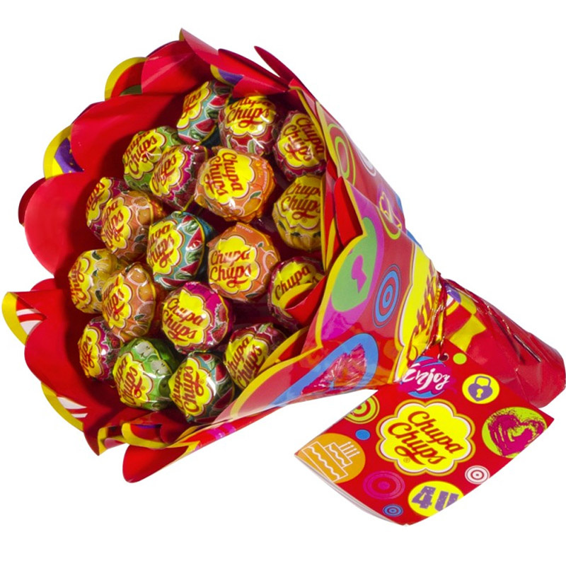 Dárková kytice lízátek Chupa Chups