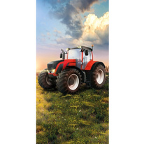 Osuška - Traktor červený