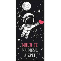 Mléčná čokoládka 10 g z lásky - Měsíc