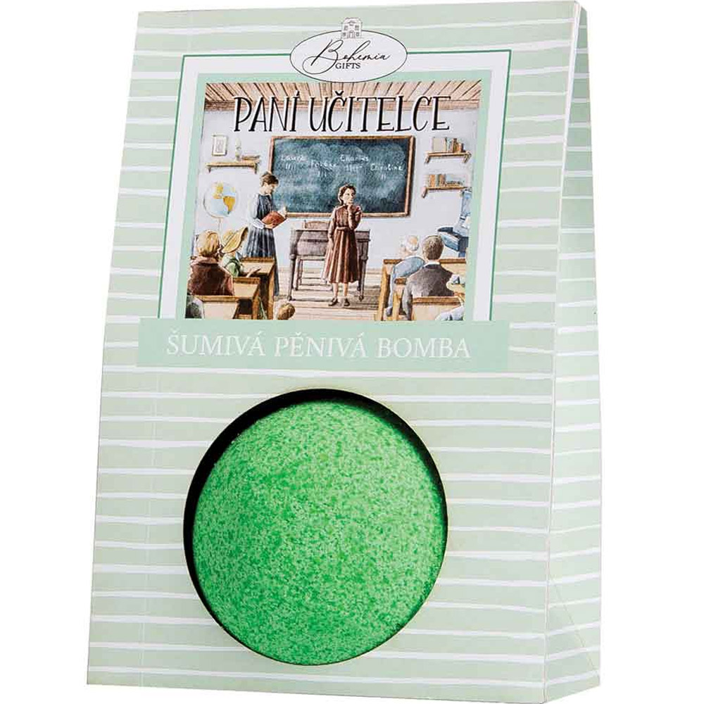 Šumivá bomba do koupele - paní učitelce