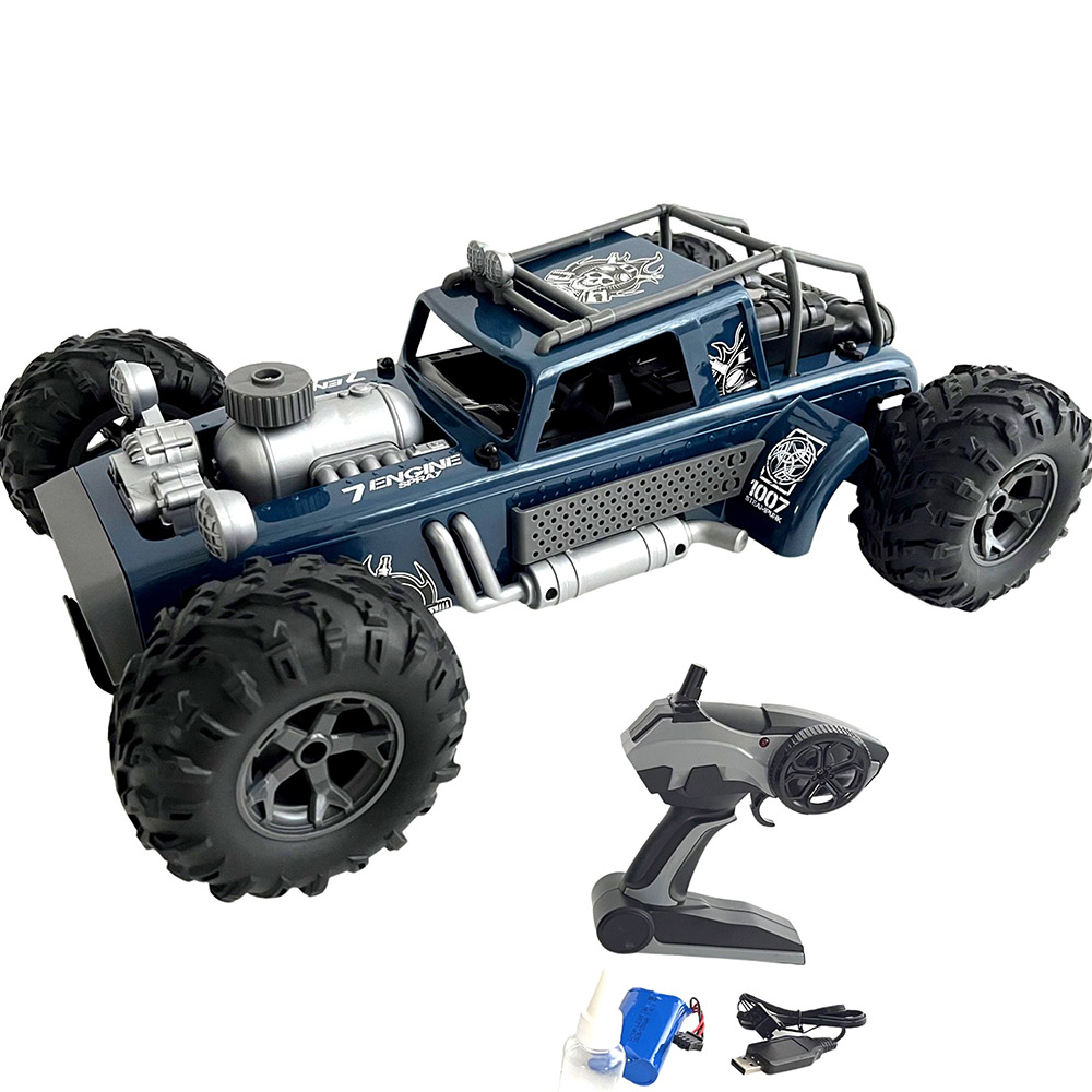 Auto RC buggy vypouštějící páru