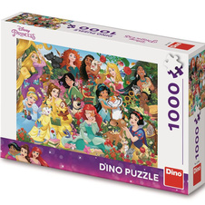 Puzzle 1000 - Disney princezny