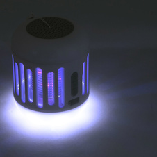 Svítilna Music Cage Bluetooth + UV lapač hmyzu