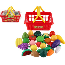 Nákupní košík ovoce/zelenina 25 ks plast