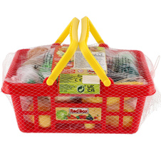 Nákupní košík ovoce/zelenina 25 ks plast