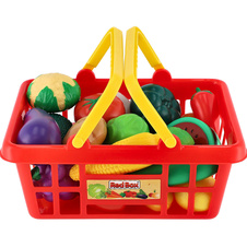 Nákupní košík ovoce/zelenina 25 ks plast