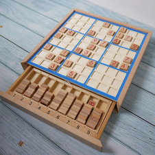 Dřevěné sudoku