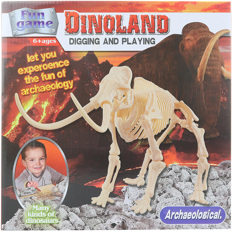 Tesání Mamut Dinoland