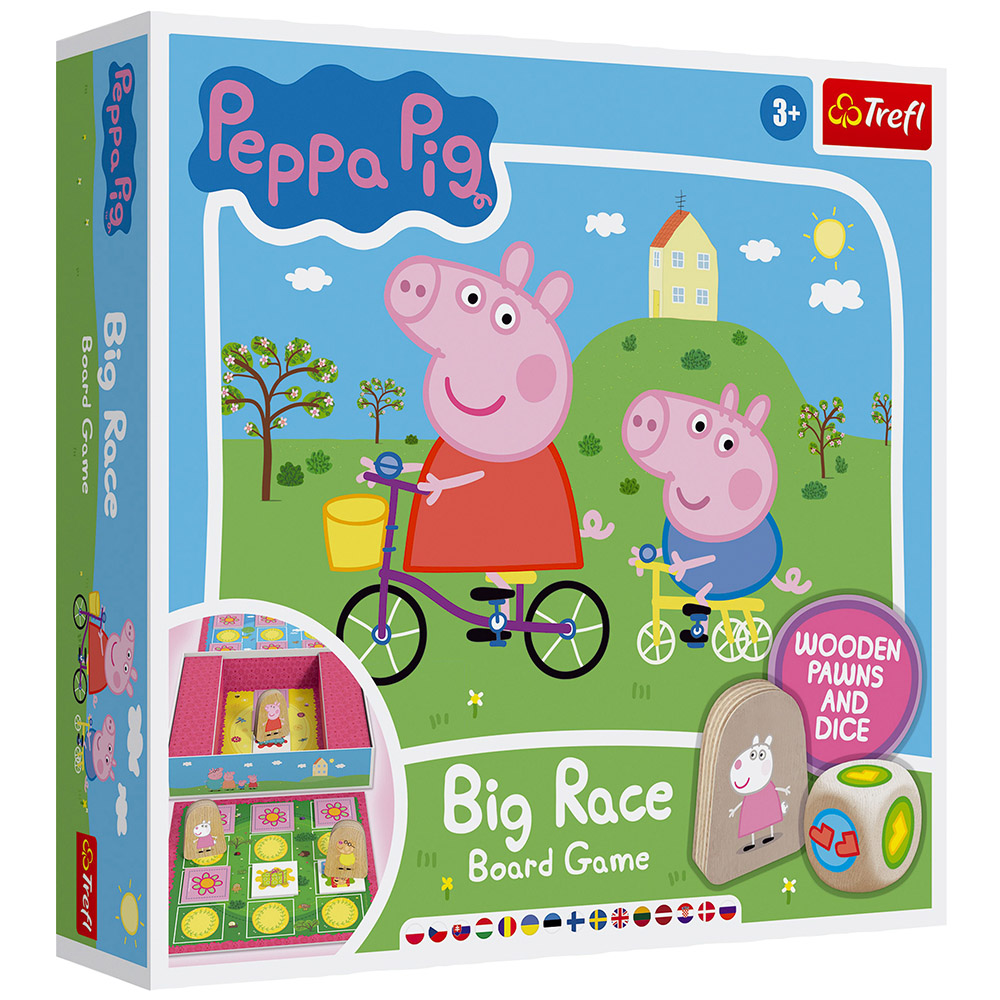 Big Race Prasátko Peppa - Peppa Pig společenská hra