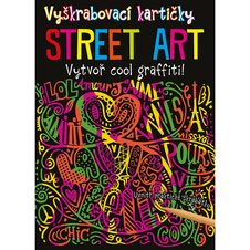 Vyškrabovací kartičky STREET ART