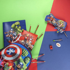 Set školních potřeb Marvel Comics - Avengers