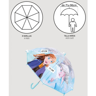 Skládací deštník dětský Ledové království Anna & Elsa