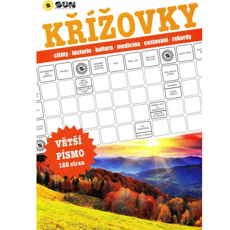 Křížovky větší písmo - Citáty, historie, kultura...