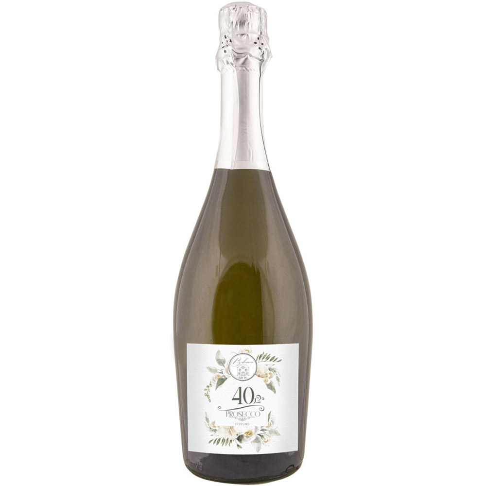 Dárkové prosecco 0,75 l k 40. narozeninám