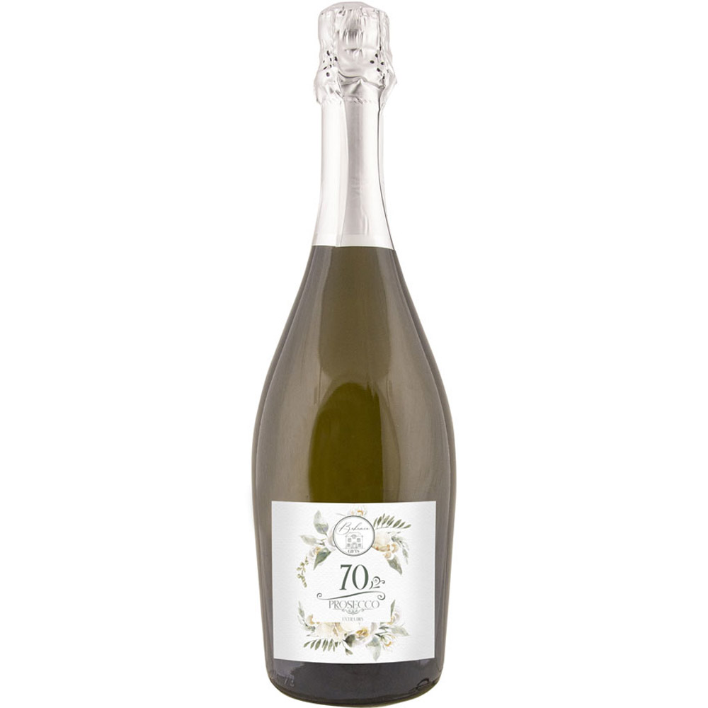 Dárkové prosecco 0,75 l k 70. narozeninám