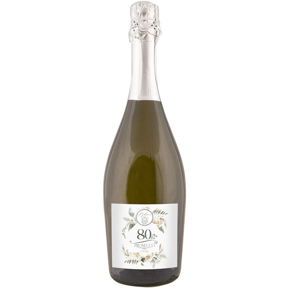 Dárkové prosecco 0,75 l k 80. narozeninám