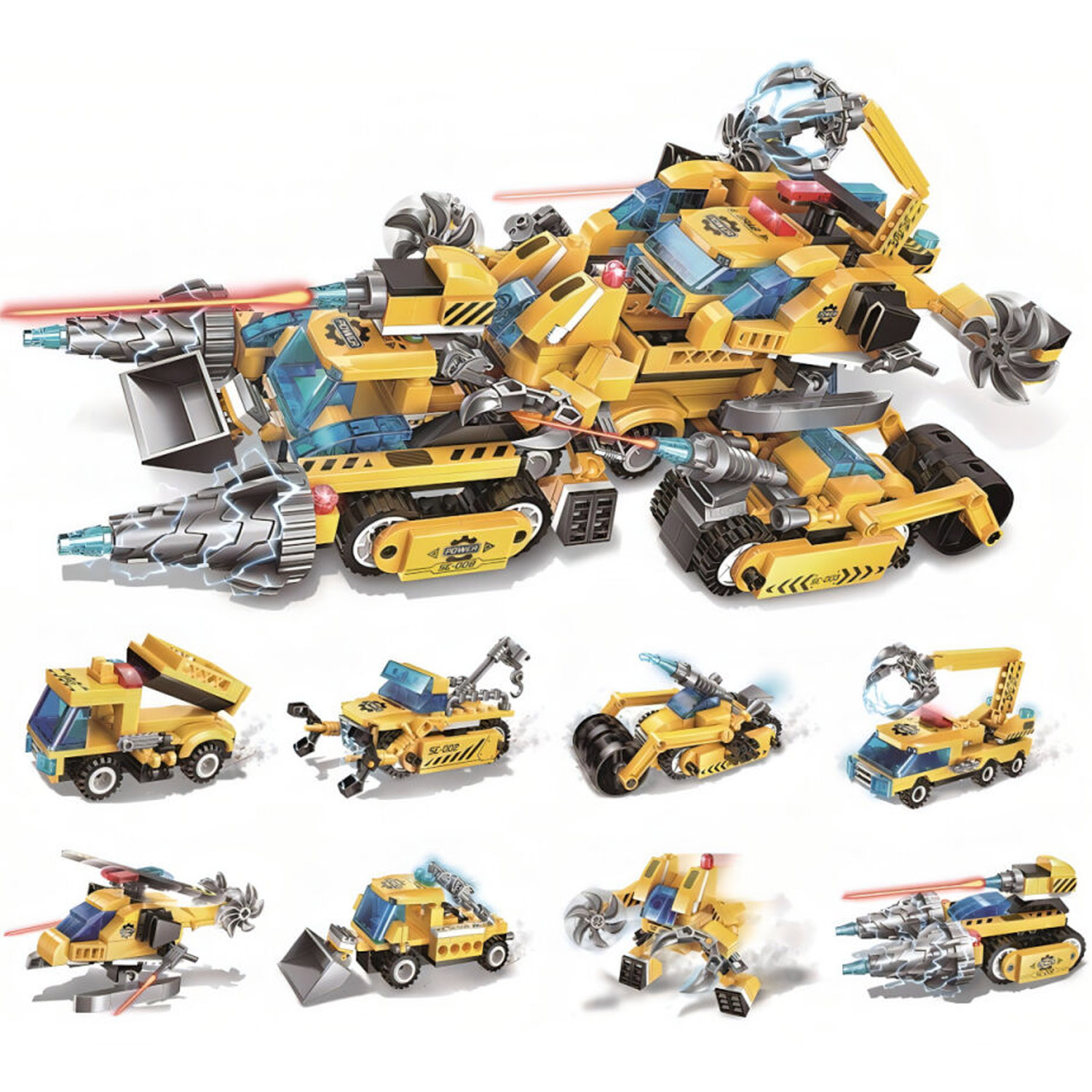 Stavebnice Qman The Legend Of Chariot sada 8v1