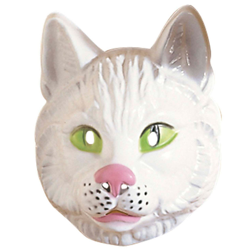 Plastová maska kočky pro děti i dospělé