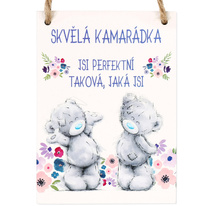 Plaketka Me to You - Skvělá kamarádka