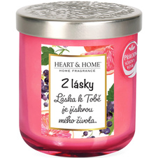 Svíčka Heart & Home - Z lásky