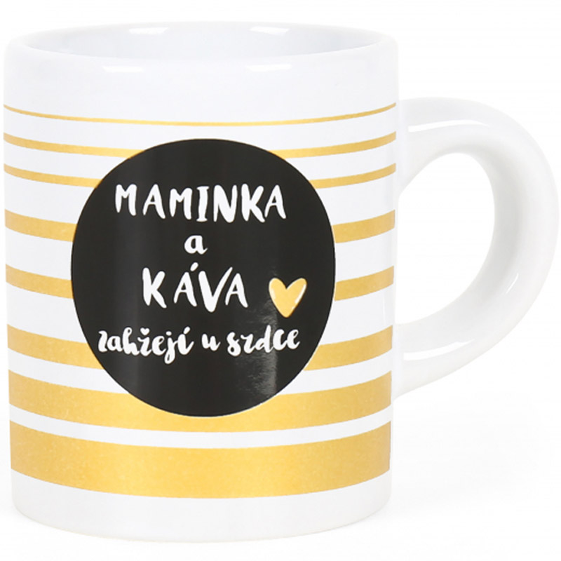 Espresso hrnek - Maminka a káva