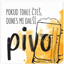 Vtipný podtácek - Pivo