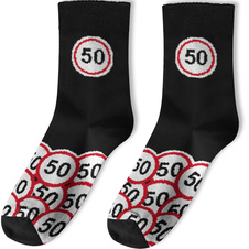 Ponožky se značkou 50 - Ty jedeš dál vel. 39-42