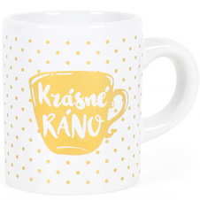 Espresso hrnek - Krásné ráno