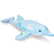 Delfín nafukovací s úchyty 175 x 66 cm