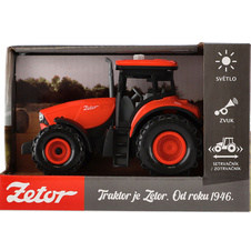 Traktor Zetor na setrvačník se světlem se zvukem