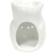 Klasická bílá aroma lampa - Vysoká sova