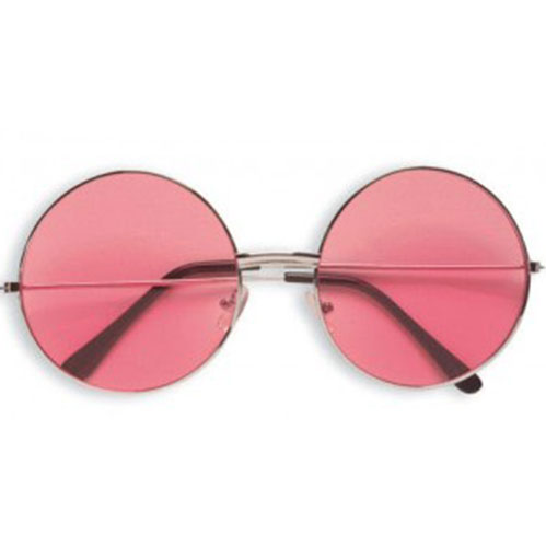 Brýle - Lenonky - Velké růžové
