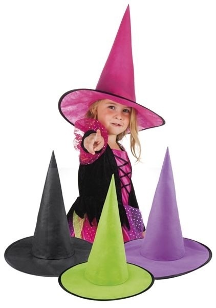 Dětský čarodějnický klobouk - zelený