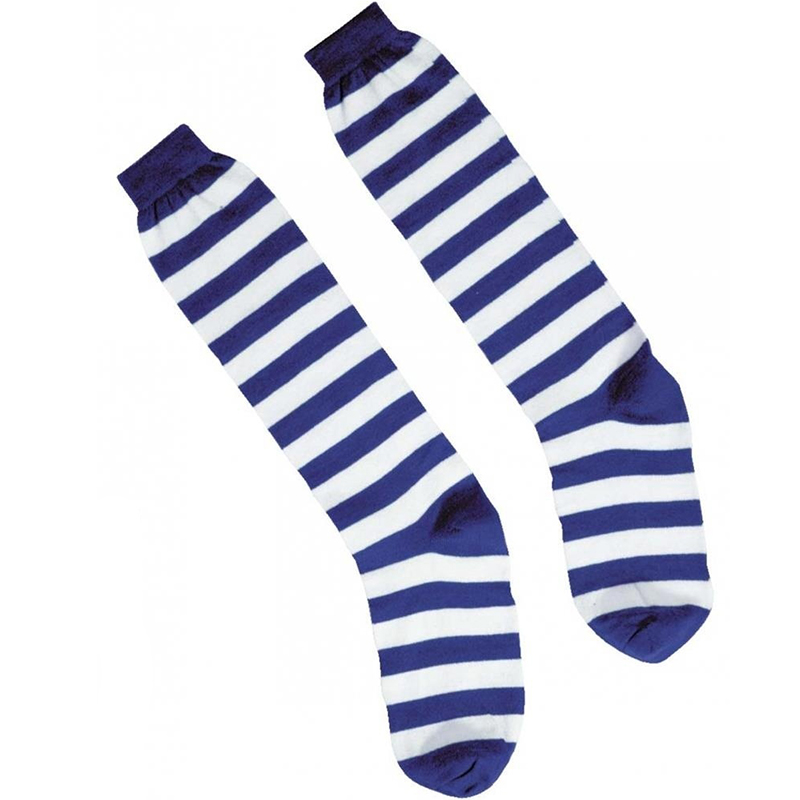 Vodácké ponožky pruhované - modré