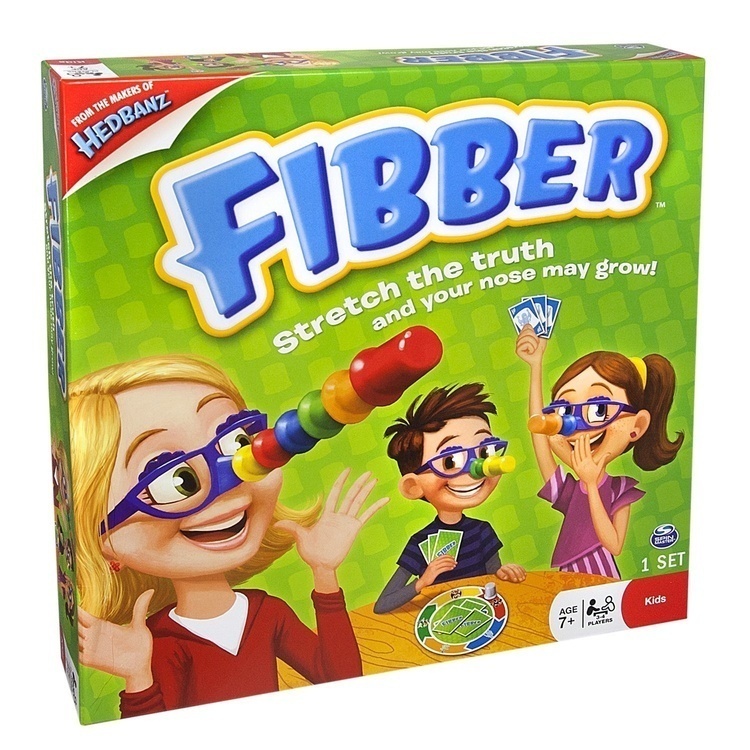 Zábavná rodinná stolní hra Blafuj - Fibber