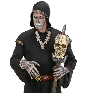 Náhrdelník středověk - Lebky a kosti