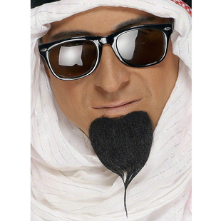 Černé brýle s tmavými skly použijete i třeba pro převlek za Araba