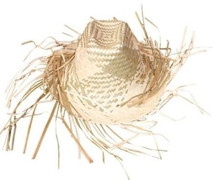 Slaměný klobouk - Slamák letní přírodní vzhled