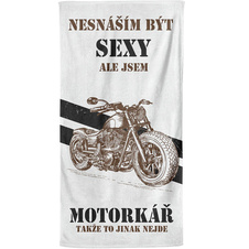 Osuška - Sexy motorkář