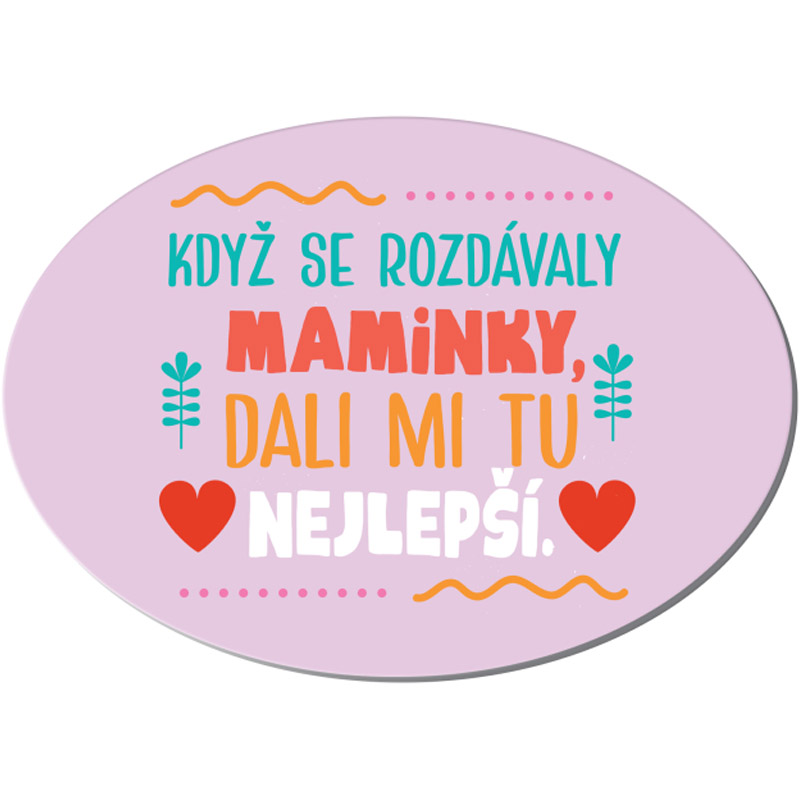 Cedulka na dveře - Maminky