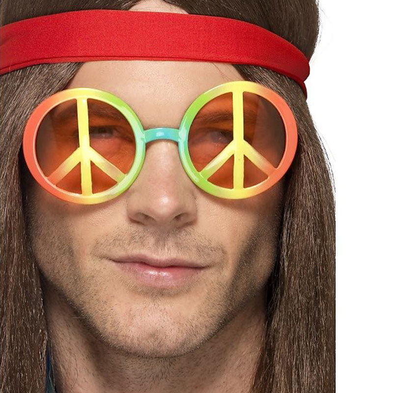 Hippies brýle - barevné