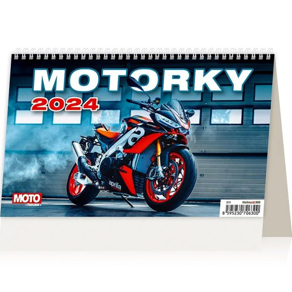 Kalendář stolní 2024 - Motorky ČR/SR