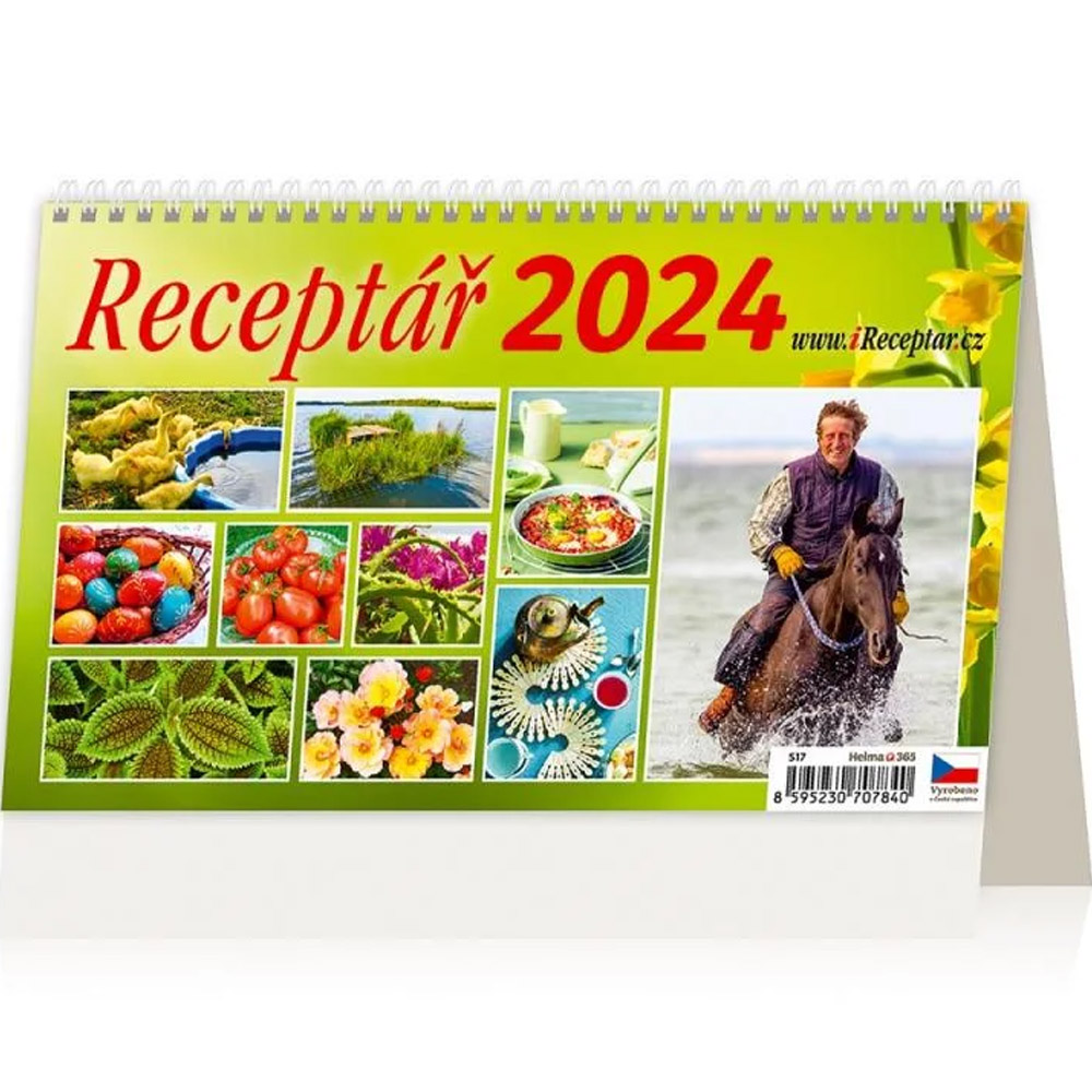 Kalendář stolní 2024 - Receptář